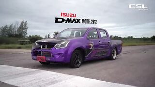 Tesla vs. a souped-up pickup truck It was completely out of control