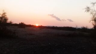 Lovely scene of Sunset