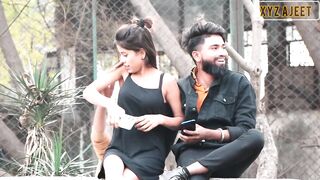 Extra hand on shoulder prank