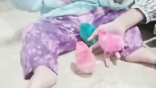 Cute baby girl playing with chick ???????? I Cute Baby Shorts I Cute Baby Videos