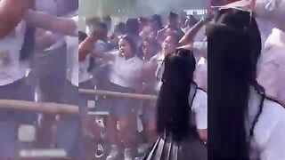 The school children's behavior that should not be emulated