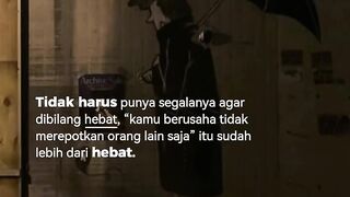 Tidak perlu terlihat