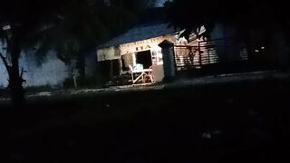 Senja berganti malam