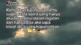Ada nama serta, wajah serta suara yang hanya bisa aku temui dalam ingatan dan hanya bisa aku sapa lewat doa
