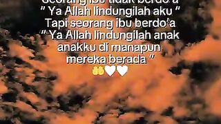 Seorang ibu hanya berdoa demi kebaikan anak-anaknya ????????????  #story #ibu #fypviralシ #reelschallenge