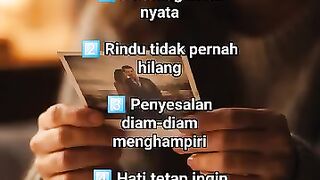 Rindu tidak pernah selesai…
