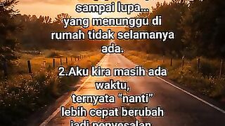 Kita tidak kehilangan karena tidak sayang. Kita kehilangan karena merasa masih sempat. Jangan tunggu kabar duka untuk belajar menghargai.