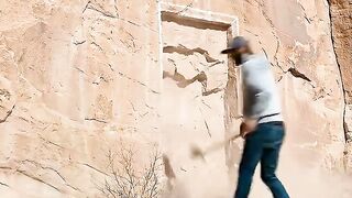 I Carved a Secret Modern Cabin… Inside Solid Rock