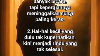 Kehilangan tidak datang untuk menghancurkan. Ia datang untuk mengingatkan, betapa berharganya yang dulu dianggap biasa.