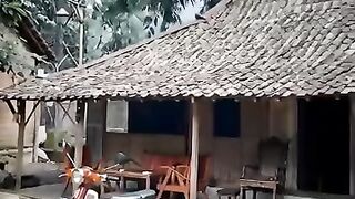 Suasana rumah tahun 90an yang penuh kedamaian.. #nature #suasanadesa #nostalgic #ohio #rells #fyp #java #usa #unitedstates