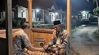 Kegiatan Menjaga keamanan Kampung Jaman dulu.. #spirituality #suasanajamandulu #ronda