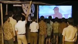 Nostalgia Nonton layar tancap dikampung sebelah???? #layartancap #mabak #nostalgia