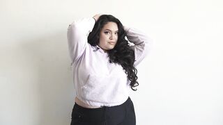 The Bold and the Beautiful - a plus size woman smiling while posing | Trending HD Video