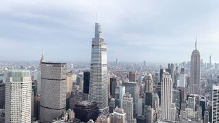 travelite - birds eye view of new york city usa | Trending HD Video