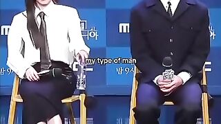 Korean and Chinese actors being gentlemen