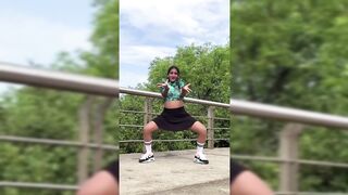 Indian Girl Aditi Walmiki Dance