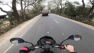 Travelpro - a runner bike driving on highway | Trending HD Video