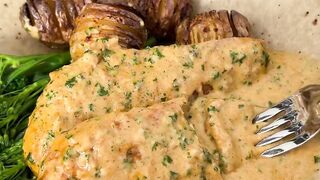 Creamy Garlic and paprika chicken