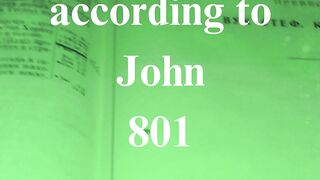 The Gospel according to John 801