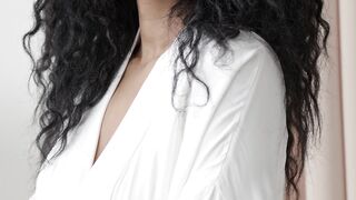 The Pioneer Woman - woman in white silk robe | Trending HD Video