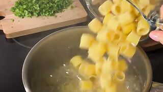 Creamy Steak Pasta ????????