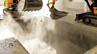 Turning a Cybertruck Into a Transparent Epoxy Resin Floor Masterpiece
