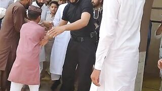 Molana tariq jameel sahab arrived