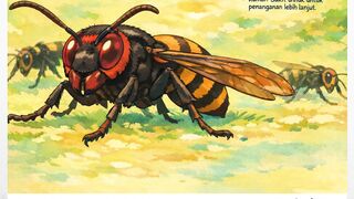 Meninggal dunia setelah tersengat TAWON VESPA