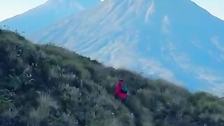 The beauty of Wonosobo Boat mountain