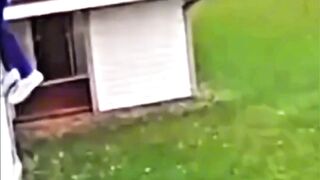 Horse Rescues Woman from Falling! #cctvfootage #horse #rescue