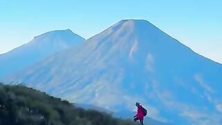 Wonosobo Boat mountain climbing