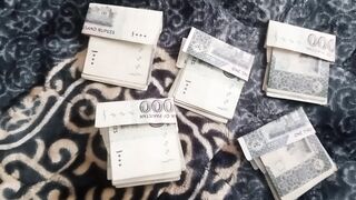 Delivered the money