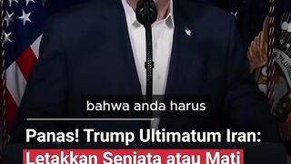 As memulai operasi militer besar besaran di iran #donaldtrump