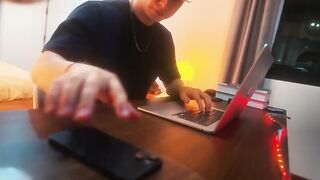 While the world sleeps I build in silence.