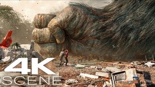 Kong Smashes ground Angry At Humans (2026) 4K Scene | Monarch: Legacy Of Monsters Fight Clip Trailer