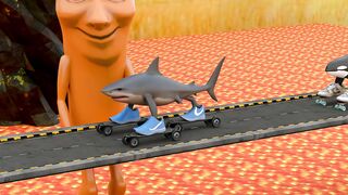 Weird Italian Characters vs Squid Game Challenge #tungtungtungsahur #squidgame #weirditalian