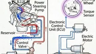 The Secret of HPS vs. EPS! Old-School Steering Wheels vs. Modern Steering Wheels: Which is Better?