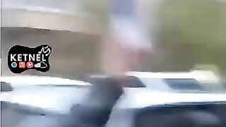 She doubled the pain