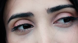 The Bold and the Beautiful - close up of a woman s eyes with makeup | Trending HD Video