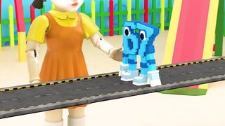 Brainrot Characters vs Squid Game Challenge #brainrot #tungtungtungsahur #squidgame