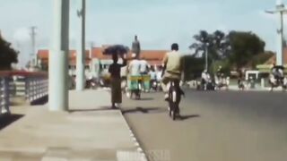 Suasana Surabaya tahun 1975an.