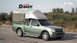 D-max pickup truck with cargo bed vs. Filano motorbike for grocery shopping DRAG RACE.