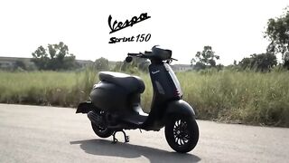 Honda Click 160cc vs Vespa Sprint 150cc (Stock Version)! DRAG RACE
