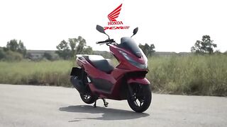 Honda PCX160 vs Click160 (Stock) - Drag Race