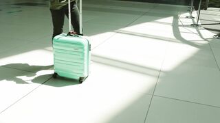 The Pioneer Woman - woman walking in the airport with her luggage | Trending HD Video 2