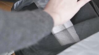 Travel Backpack - person putting folded clothes on a bag | Trending HD Video