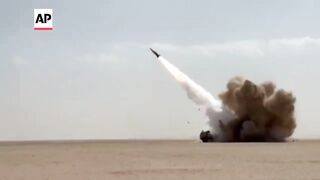US military releases videos said to show strikes on Iran.