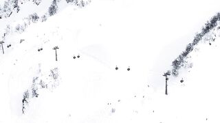 Winter Coat - drone footage of cable cars | Trending HD Video 2