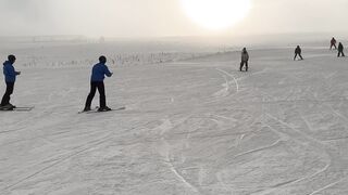 Winterhalter - captivating skiers on erciyes mountain | Trending HD Video