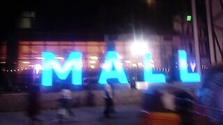 The movement of peoples at night in mombasa